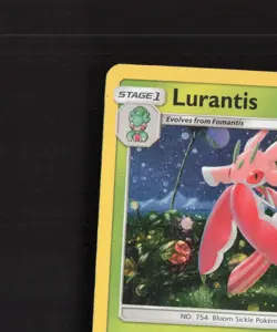 Lurantis SM25 Sun & Moon Black Star Promo Holo Pokemon Card LP - Image 3