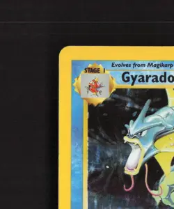 Gyarados 6/102 WOTC Base Set Holo Rare Pokemon Card MP - Image 3