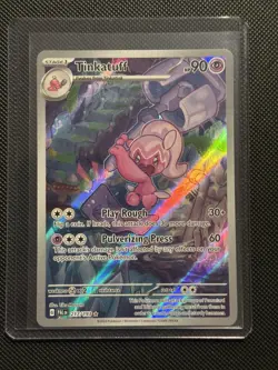 Tinkatuff - Illustration Rare Holo 217/193 NM SV02: Paldea Evolved Pokemon Card - Image 1