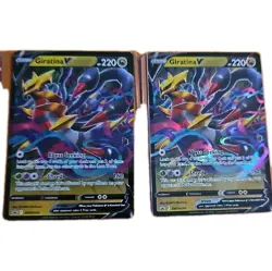 Giratina V (Holo) Black Star Promo SWSH259 - Pokemon TCG - two cards - Image 1