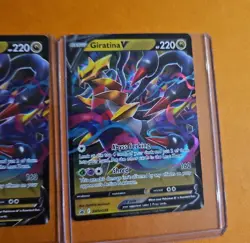 Giratina V (Holo) Black Star Promo SWSH259 - Pokemon TCG - two cards - Image 3