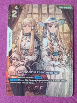 Graceful Demeanor (R+) - Phantom Aria (GD04) GUNDAM CARD GAME ENGLISH ALT ART - Image 1