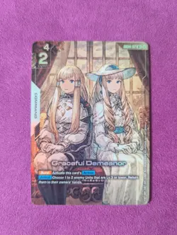 Graceful Demeanor (R+) - Phantom Aria (GD04) GUNDAM CARD GAME ENGLISH ALT ART - Image 3