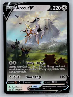 Arceus V Promo SWSH: Sword & Shield Promo Cards Holo SWSH204 NM - Image 1