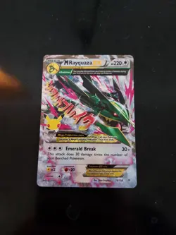 M Rayquaza EX Celebrations Classic Collection Holo Ultra Card 76/108 - Image 2