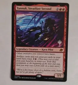 Tannuk, Steadfast Second Edge of Eternities MTG Magic The Gathering M/NM Promo - Image 1