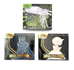 Pokemon TCG Mega Evolution Elite Trainer Box Lot x3 Sealed Perfect Order Lucario - Image 1
