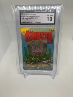2022 MTG Magic the Gathering Secret Lair Foil #1124 Ghalta Primal Hunger CGC 10 - Image 1