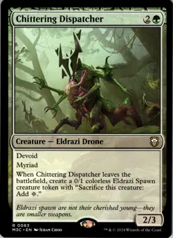 Chittering Dispatcher – R – – Normal – Commander: Modern Horizons 3 – #63 – NM - Image 1