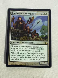 MTG FOIL Kinsbaile Borderguard Morningtide Magic the Gathering - Image 1