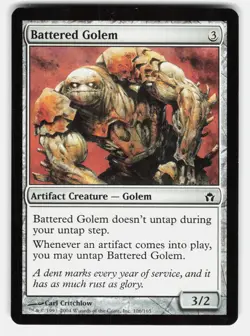 BATTERED GOLEM - Magic: The Gathering - Critchlow LP - Image 1
