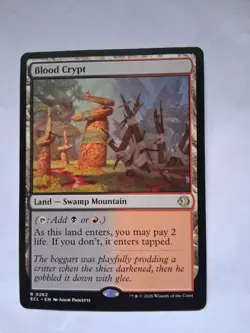 MTG - 1x Blood Crypt - Lorwyn Eclipsed NM - Image 1