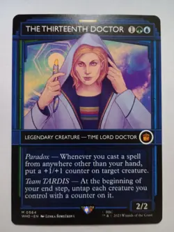 MTG Universes Beyond: Doctor Who Mythic The Thirteenth Doctor Showcase 564 NM - Image 1