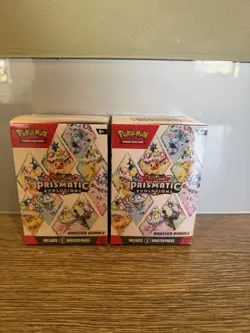 Pokemon TCG: Prismatic Evolutions Booster Bundle 2X ✅ New & Sealed Fast Delivery - Image 1