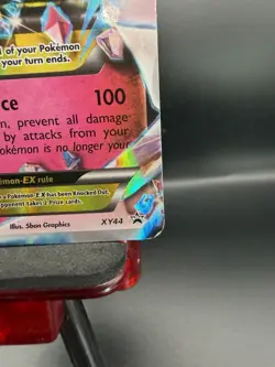 Mega M Diancie EX XY44 Black Star Promo Holo Pokemon Card - MP - Image 4