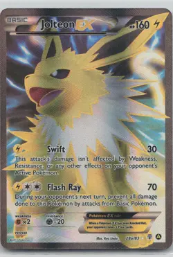 Jolteon EX 28a/083 Holo Promo Alternate Art Promos Pokemon Near Mint - Image 1