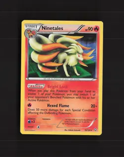 Ninetales 19/124 Dragons Exalted Holo Rare Pokemon Card LP - Image 1
