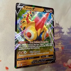 Falinks V 110/192 Rebel Clash Ultra Rare Holo Pokemon Card NM - Image 3