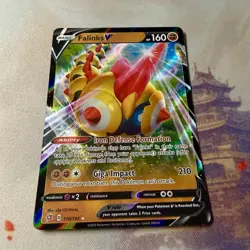 Falinks V 110/192 Rebel Clash Ultra Rare Holo Pokemon Card NM - Image 4