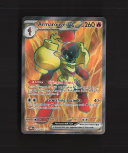 Armarouge ex 218/182 Paradox Rift Full Art Ultra Rare Holo Pokemon Card NM - Image 1