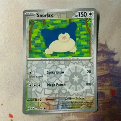 Snorlax 144/191 Sv08: Surging Sparks Reverse Holo Pokemon Card NM - Image 1