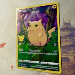 Pikachu 005/025 Celebrations Full Art Ultra Rare Holo Pokemon Card LP - Image 2