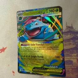 Mega Venusaur ex 003/132 Mega Evolution Ultra Rare Holo Pokemon Card NM - Image 2