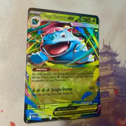 Mega Venusaur ex 003/132 Mega Evolution Ultra Rare Holo Pokemon Card NM - Image 3