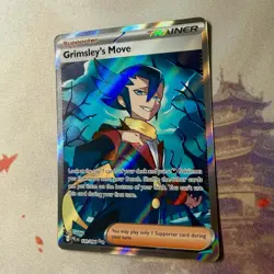 Grimsley's Move 120/094 Phantasmal Flames Ultra Rare Full Art Holo Pokemon Card - Image 2