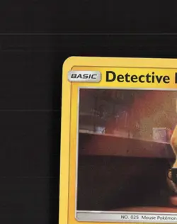 Detective Pikachu SM190 Sun & Moon Black Star Promo Holo Pokemon Card LP+ - Image 3