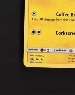 Detective Pikachu SM190 Sun & Moon Black Star Promo Holo Pokemon Card LP+ - Image 5