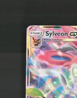 Sylveon GX 92/145 Guardians Rising Ultra Rare Holo Pokemon Card MP - Image 3