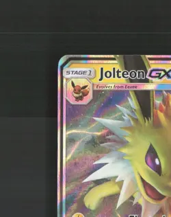 Jolteon GX SM173 Sun & Moon Black Star Promo Holo Pokemon Card NM - Image 3