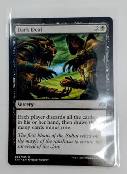 MTG Dark Deal - Fate Reforged 066/185 Uncommon Black Sorcery Magic The Gathering - Image 1