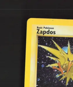 Zapdos 15/62 WOTC Fossil Set COSMOS Holo Rare Pokemon Card LP - Image 3