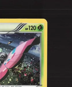 Vivillon XY137 XY Black Star Promo Holo PARTIAL SWIRL Pokemon Card MP - Image 4