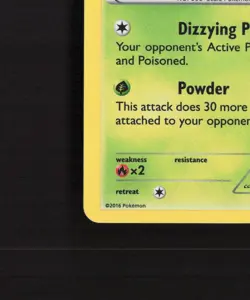 Vivillon XY137 XY Black Star Promo Holo PARTIAL SWIRL Pokemon Card MP - Image 5