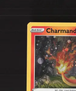 Charmander SWSH092 Sword & Shield Black Star Promo Holo SWIRL Pokemon Card NM - Image 3
