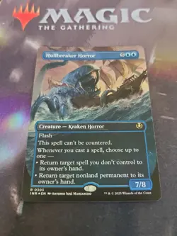 Mtg. Hullbreaker Horror. Foil Borderless. Innistrad Remastered. Pack Fresh - Image 1