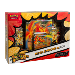 Pokemon TCG - Mega Evolution: Ascended Heroes - Mega Emboar ex Box - Ships Now - Image 1