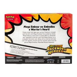 Pokemon TCG - Mega Evolution: Ascended Heroes - Mega Emboar ex Box - Ships Now - Image 2