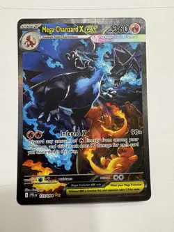 2025 Pokemon PFL Mega Charizard X ex Special Illustration Rare #125/094 - Image 1