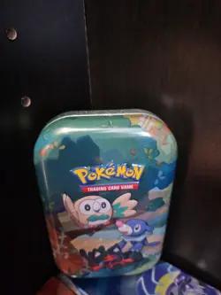 Pokemon 25th Anniversary Celebrations Tin Rowlet,Litten& Popplio EMPTY Trl8#20 - Image 2