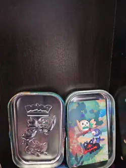 Pokemon 25th Anniversary Celebrations Tin Rowlet,Litten& Popplio EMPTY Trl8#20 - Image 4