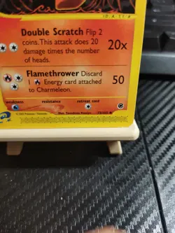 Charmeleon 73/165 Pokemon Expedition 2002 LP - Image 4