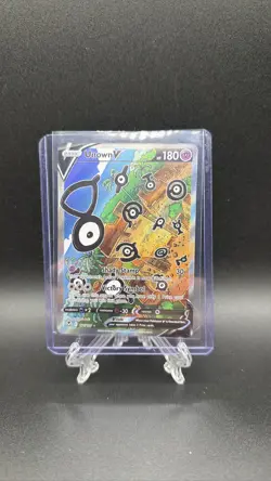 Pokemon Unown V Alt Full Art Ultra 177/195 Silver Tempest TCG - Image 1
