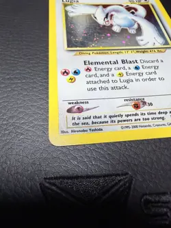 Pokemon TCG Lugia Neo Genesis Holo Rare 2000 Ungraded LP - Image 5
