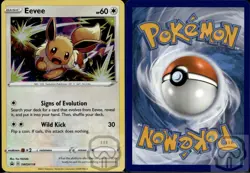 Eevee SWSH118 Cosmos Holo P Sword & Shield Promo Pokemon NM/M - Image 2