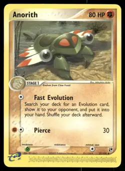 Pokemon Tcg Anorith #27 Pokemon Sandstorm LP - Image 1