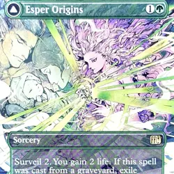 Esper Origins (Borderless) - Reg - MTG - Final Fantasy - FIN - 0370 - RARE ~ NM - Image 1